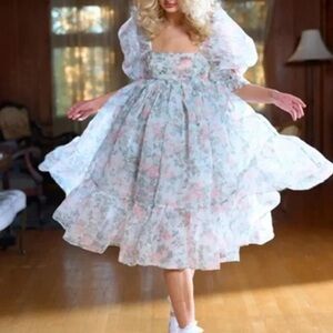 Selkie The Orchard House French Puff Dress